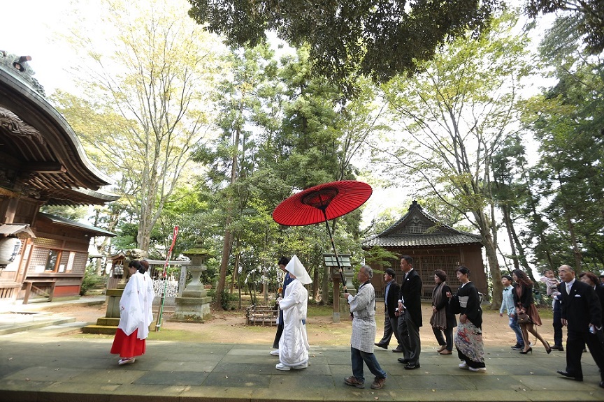 三国神社　神前結婚式