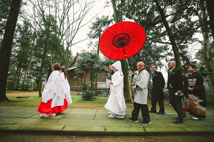 三国神社　参進の儀