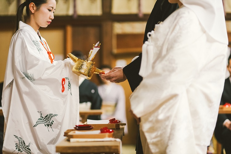 三国神社　神前式