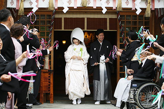 足羽神社　リボンワンズセレモニー