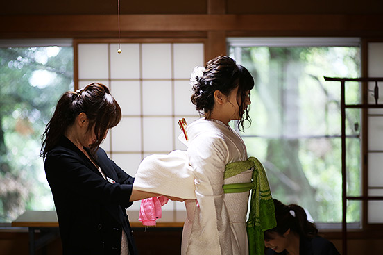 足羽神社　神前結婚式